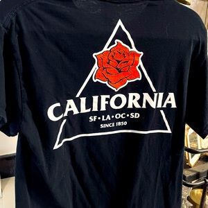 California black t shirt